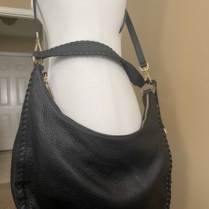 Black leather Michael kors bag